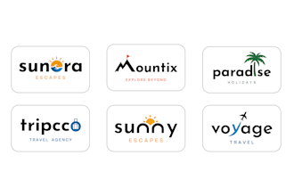 design a premium tourism and travel logo