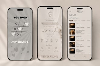 design a modern canva website