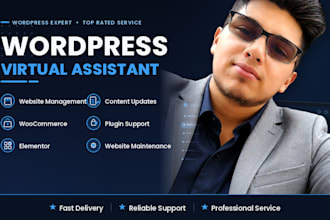be your wordpress virtual assistant for website management