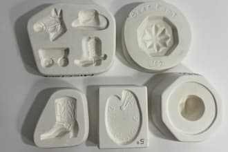 design ceramic slip casting mold ready for pottery porcelain and production