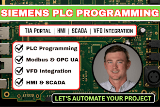 program siemens plc hmi scada vfd integration via tia portal modbus opc