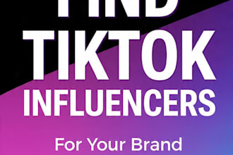 research best instagram, tiktok influencers for influencer
