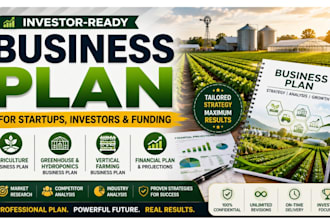 write winning agriculture farming business plan, real estate business plans