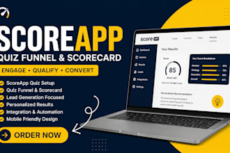 create a scoreapp quiz funnel that generates quality leads