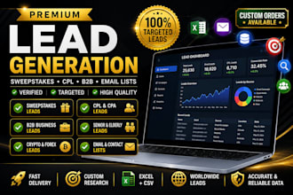 provide targeted takes sweep leads, crypto leads, gamblers leads, forex leads