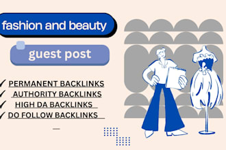do fashion backlinks and fashion blog guest posting for SEO