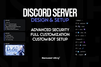 create or setup an awesome discord server for streaming and gaming