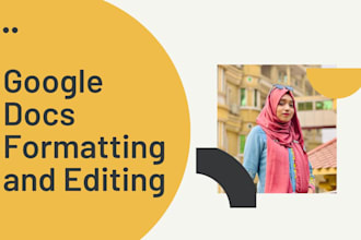 formate, edit and create professional google docs