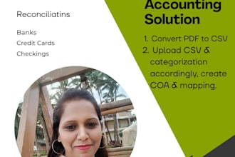 do accounting with monthly reconciliations