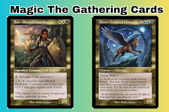 create custom mtg card, commander anime mtg art, fantasy tcg card and alter