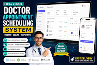 create a doctor appointment scheduling system