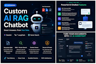 build an ai chatbot with rag using langchain and gemini