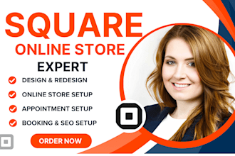 square online store design square website appointment membership setup squareup