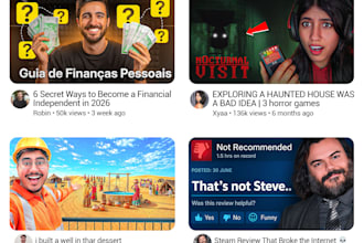 design high and premium youtube thumbnails that get clicks