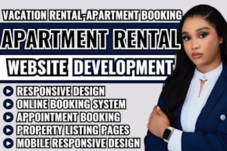 apartment rental website, rental property website, vacation rental website