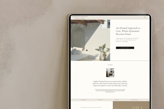 design your showit website