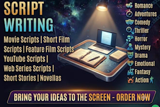 write professional scripts with powerful storytelling