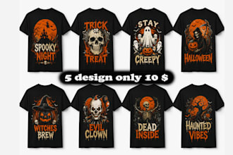give you bundle of halloween tshirts