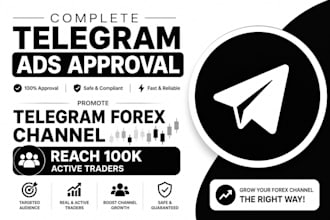 setup telegram ads, telegram ads campaign, telegram ads for forex channel growth
