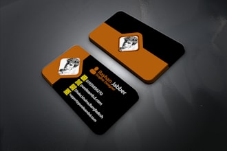 design professional business card and stationery identity