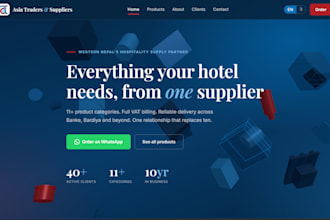 build a fully custom coded website in any design you want