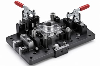 do solidworks jig fixture design cnc manufacturing tooling engineering cad