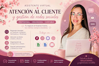 tu asistente virtual para atención al cliente y gestión de redes o ecommerce