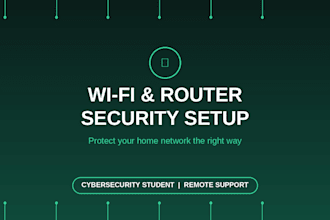 secure your home wifi network and router configuration