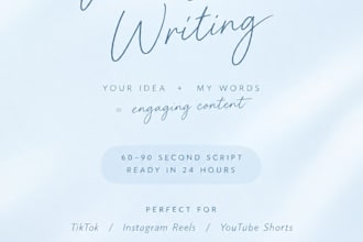 provide clear flawless and impactful writing services