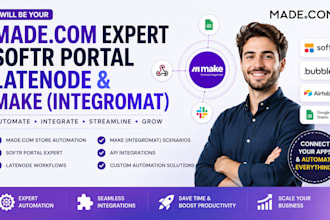 be your made com zapier expert softr portal latenode and make integromat