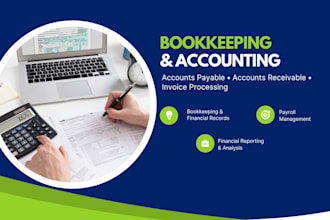 do bookkeeping, accounts payable receivable, invoice processing, and excel tasks