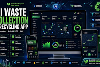 build ai waste, garbage collection app, recycling app, waste management software