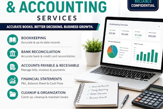 provide accounting and booking services