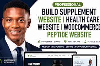 peptide website peptide supplement website peptide nutraceutical store wordpress