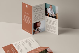 design a professional flyer for digital and print