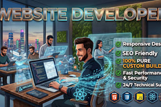 develop a responsive ai integrated website