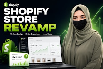 revamp shopify store, shopify store redesign, customize