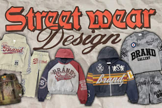 bring your streetwear ideas to life with custom clothing mockups