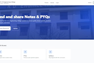 build a responsive landing page using react