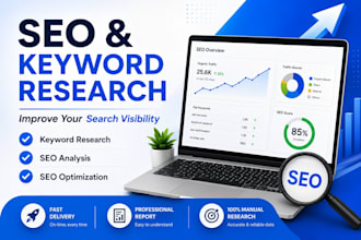 do professional keyword research and SEO analysis