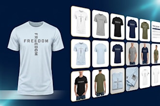 do bulk t shirt and apparel image editing for ecommerce