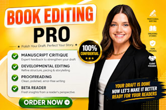 do manuscript critique book editing, ghostwriting rewrite, beta reading