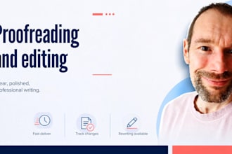 professionally proofread and edit your document fast
