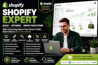 design shopify store for you