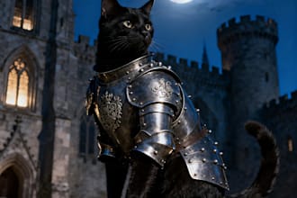 custom pet fantasy portrait