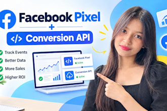 set up facebook pixel and conversion API tracking