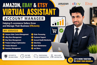 manage your amazon ebay and etsy seller account