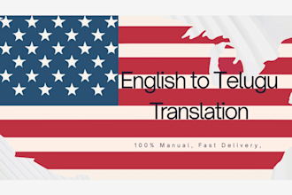 professionally translate english to telugu