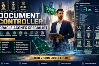 be your remote document controller and oracle aconex expert