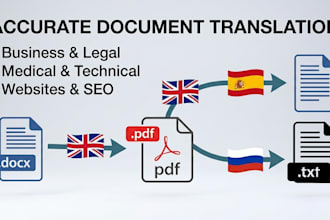 translate documents between uzbek, russian and english